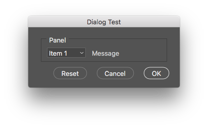Super simple dialog